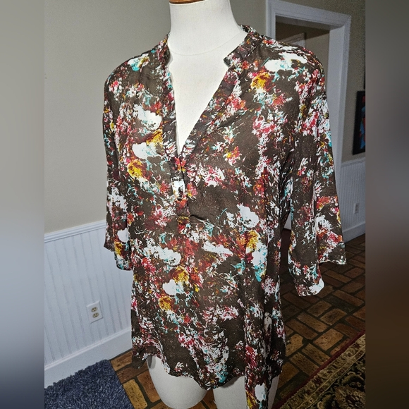 seven seven Tops - Seven Seven Abstract Top Size 10